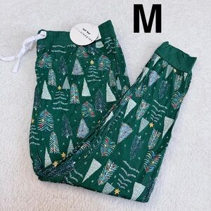 Little Sleepies Green Tree Pattern Pajama Bottoms